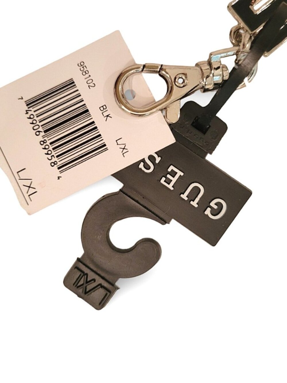 NWT Guess Logo Chain Belt L/XL - Picture 3 of 10
